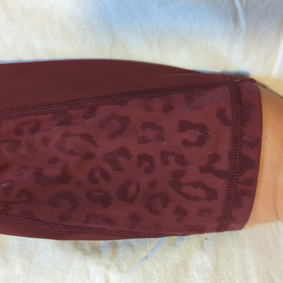 Aerie offline red leopard leggings size large - Picture 2 of 5